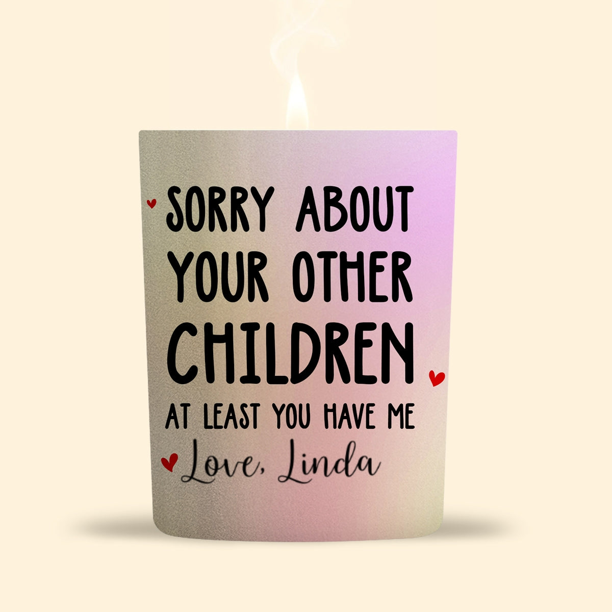 At Least - Personalized Custom Candle