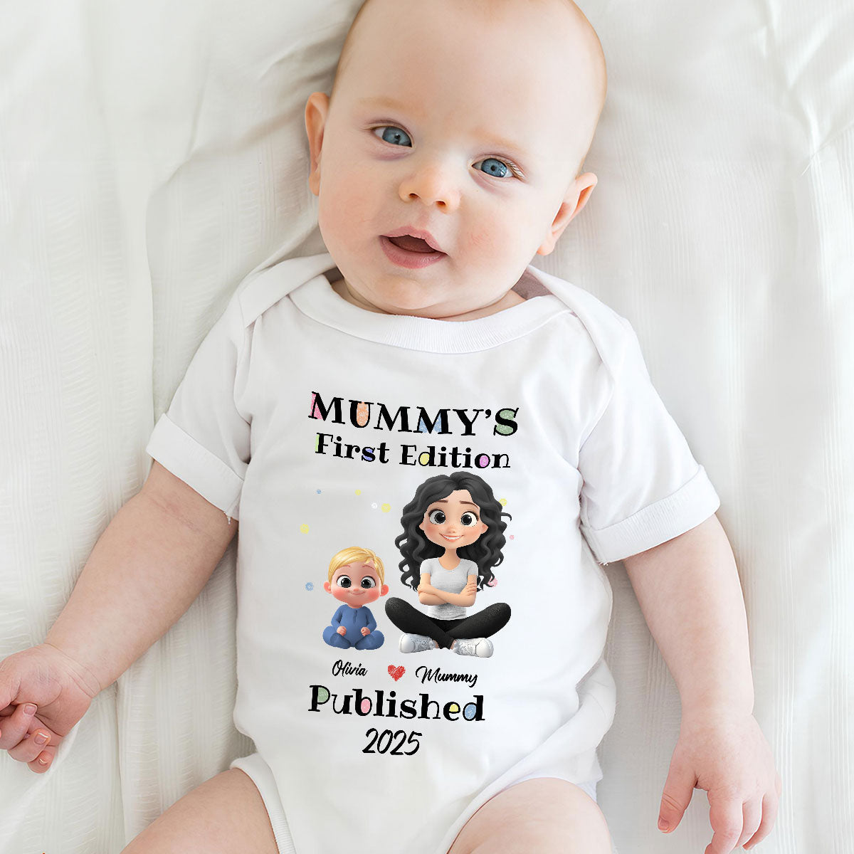 Mommy First Baby Edition - Personalized Custom Baby Onesie