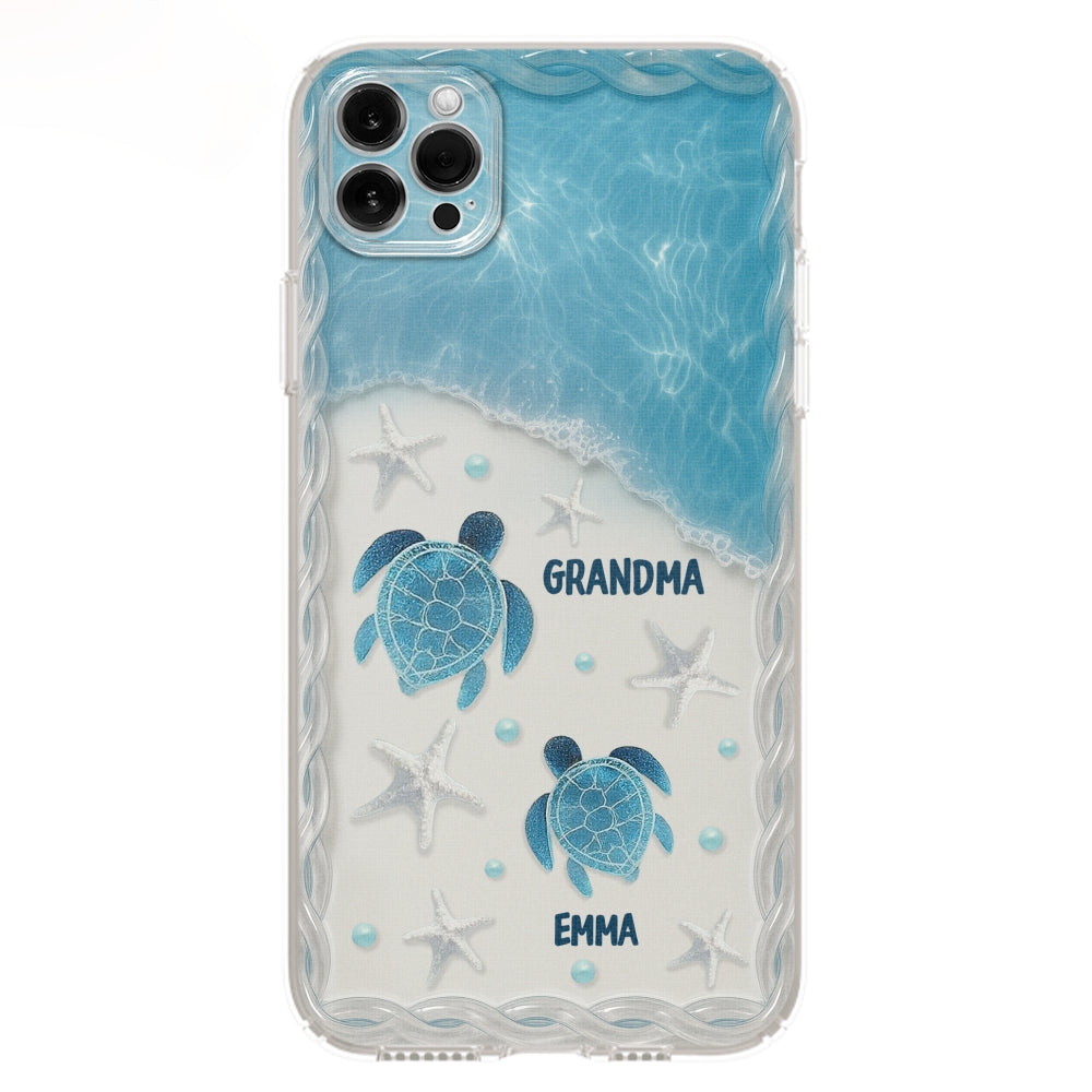 Turtle Grandma - Personalized Custom Phone Case