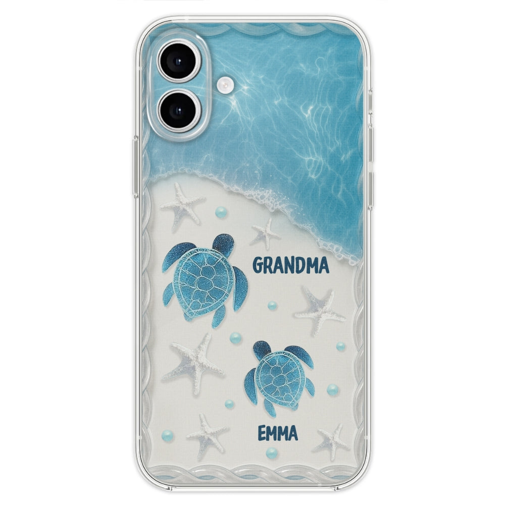 Turtle Grandma - Personalized Custom Phone Case