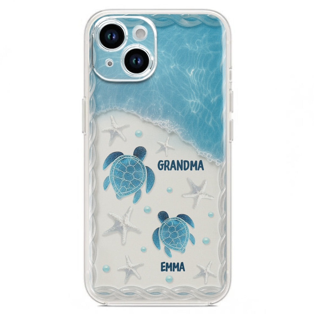 Turtle Grandma - Personalized Custom Phone Case