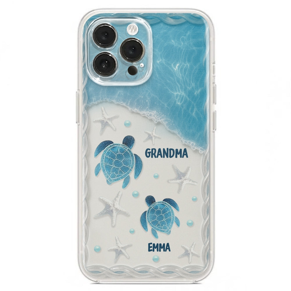 Turtle Grandma - Personalized Custom Phone Case