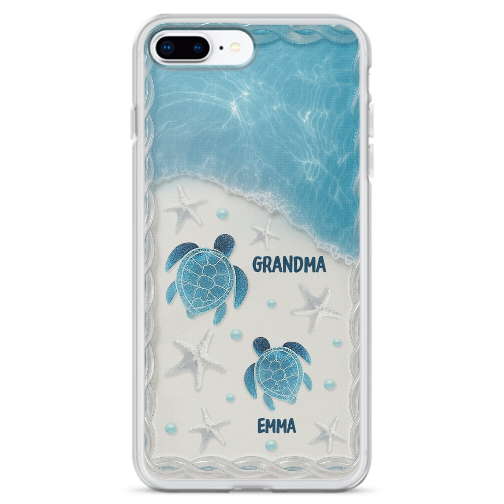 Turtle Grandma - Personalized Custom Phone Case
