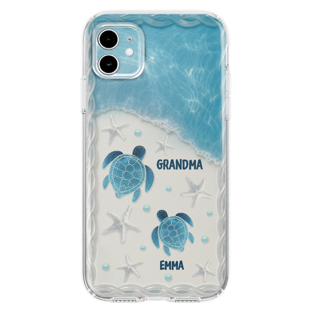 Turtle Grandma - Personalized Custom Phone Case