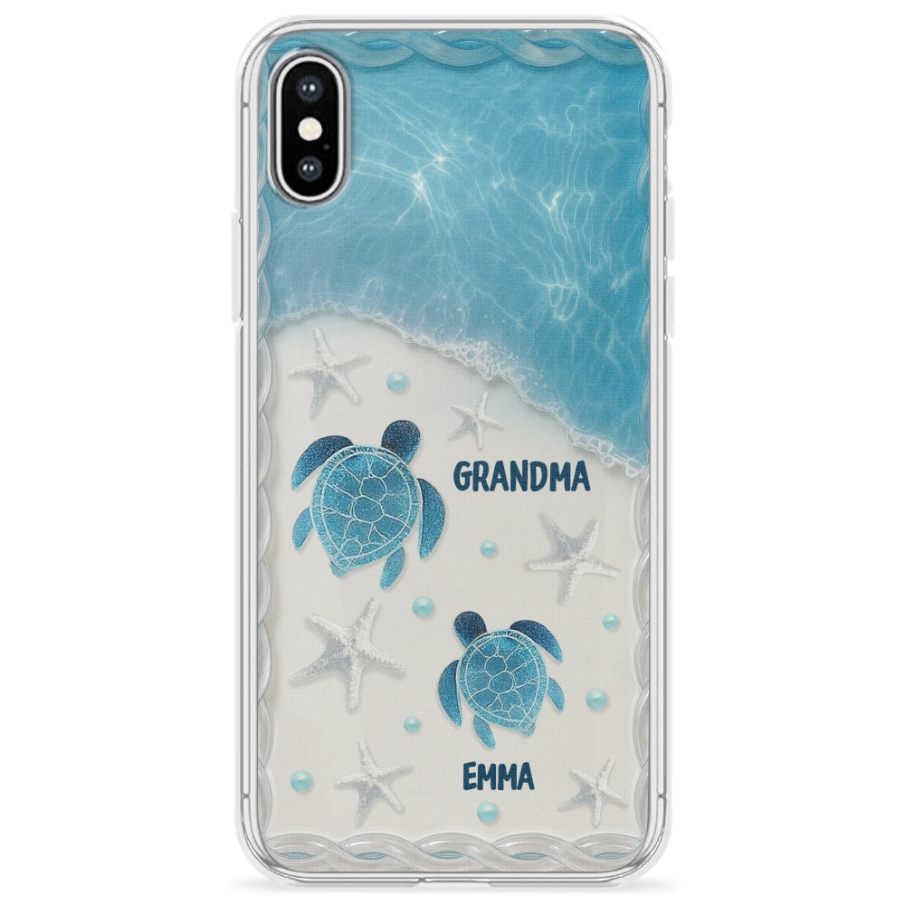 Turtle Grandma - Personalized Custom Phone Case