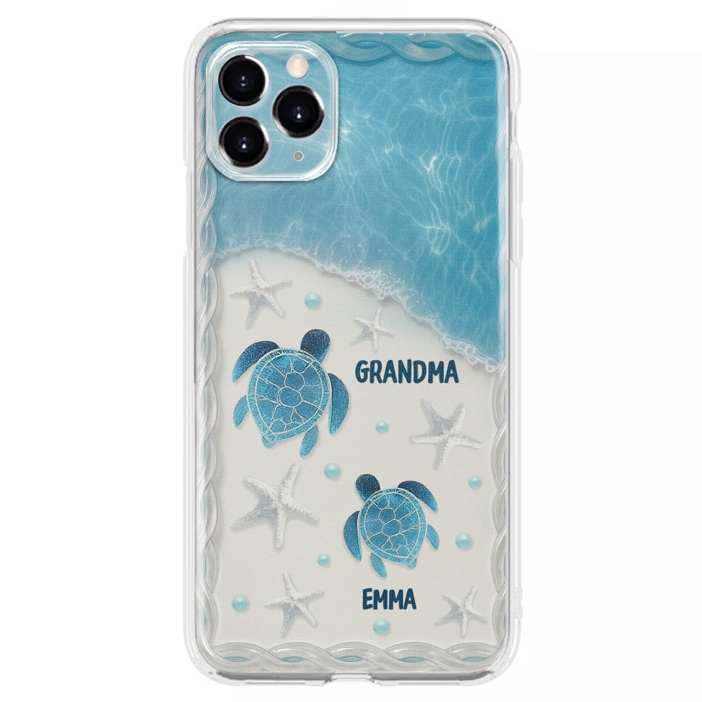Turtle Grandma - Personalized Custom Phone Case