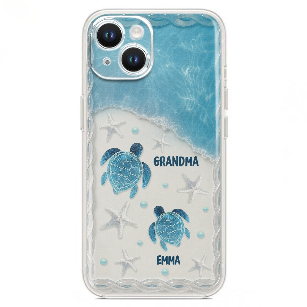 Turtle Grandma - Personalized Custom Phone Case