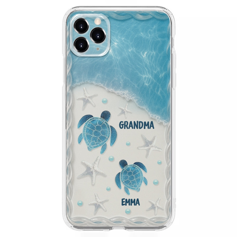 Turtle Grandma - Personalized Custom Phone Case