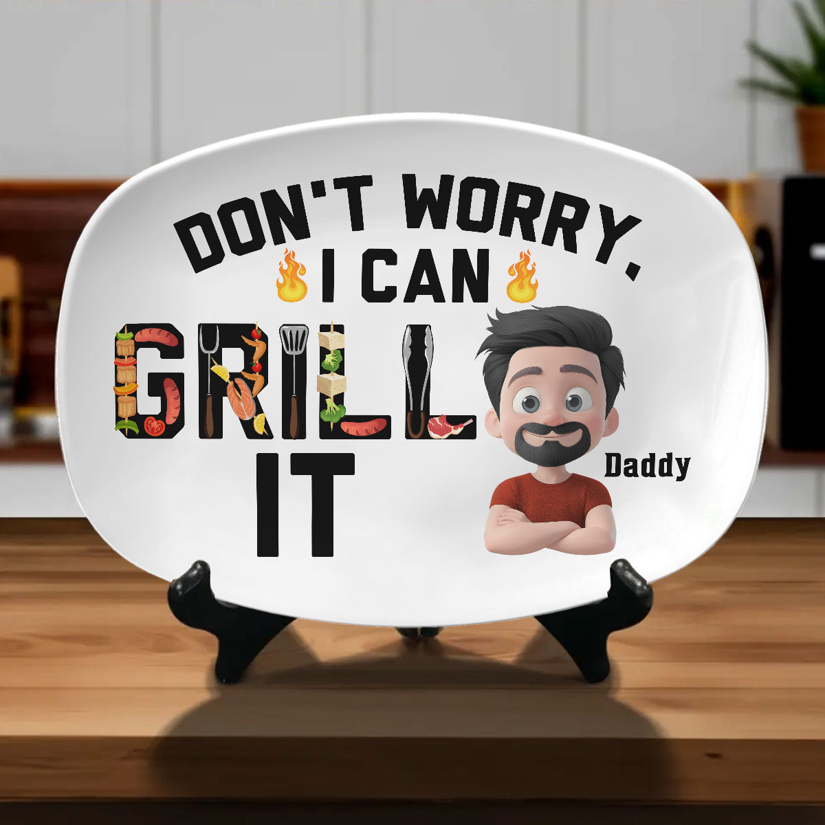 I Can Grill It - Personalized Custom Platter