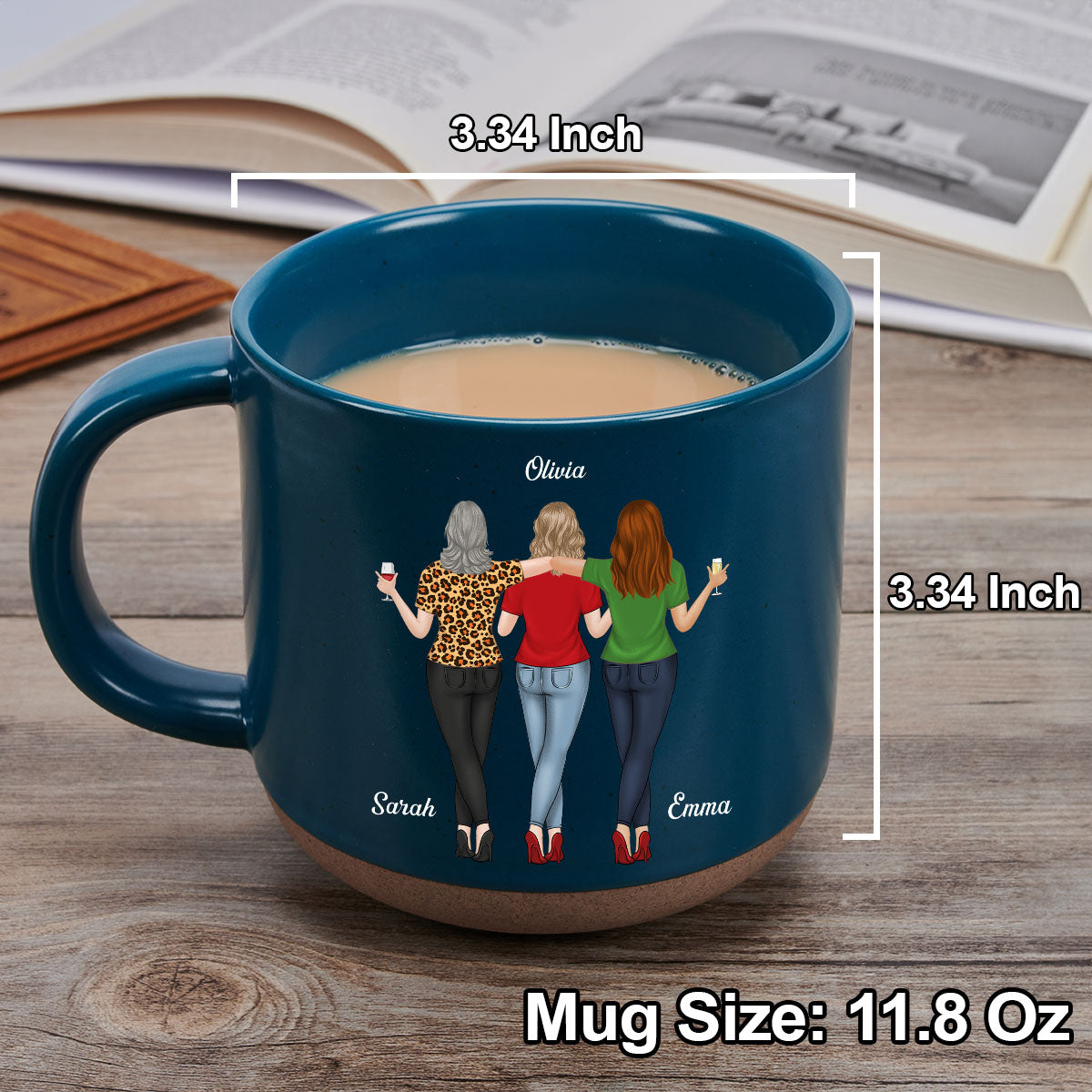 Alcohol Tolerating - Personalized Custom Pottery Mug