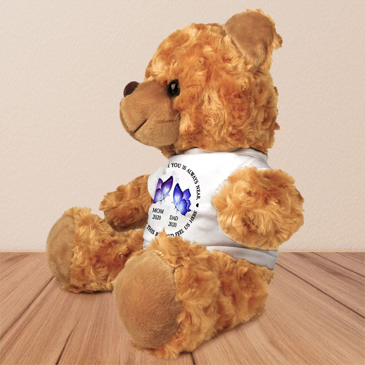 Our Love For You Is Always Near - Personalized Custom Cuddle Bear