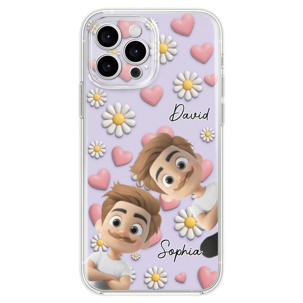 Grandkids Over Everything - Personalized Custom 3D Effect Phone Case