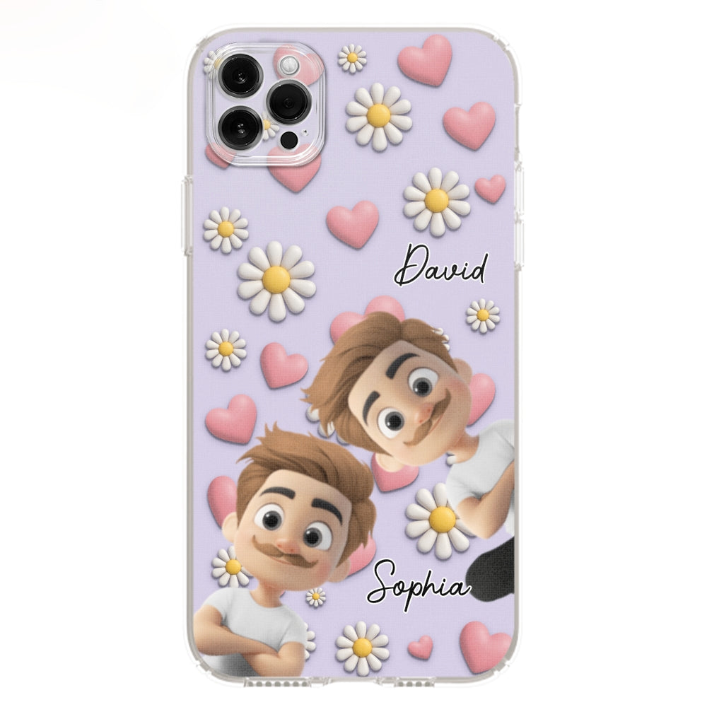 Grandkids Over Everything - Personalized Custom 3D Effect Phone Case