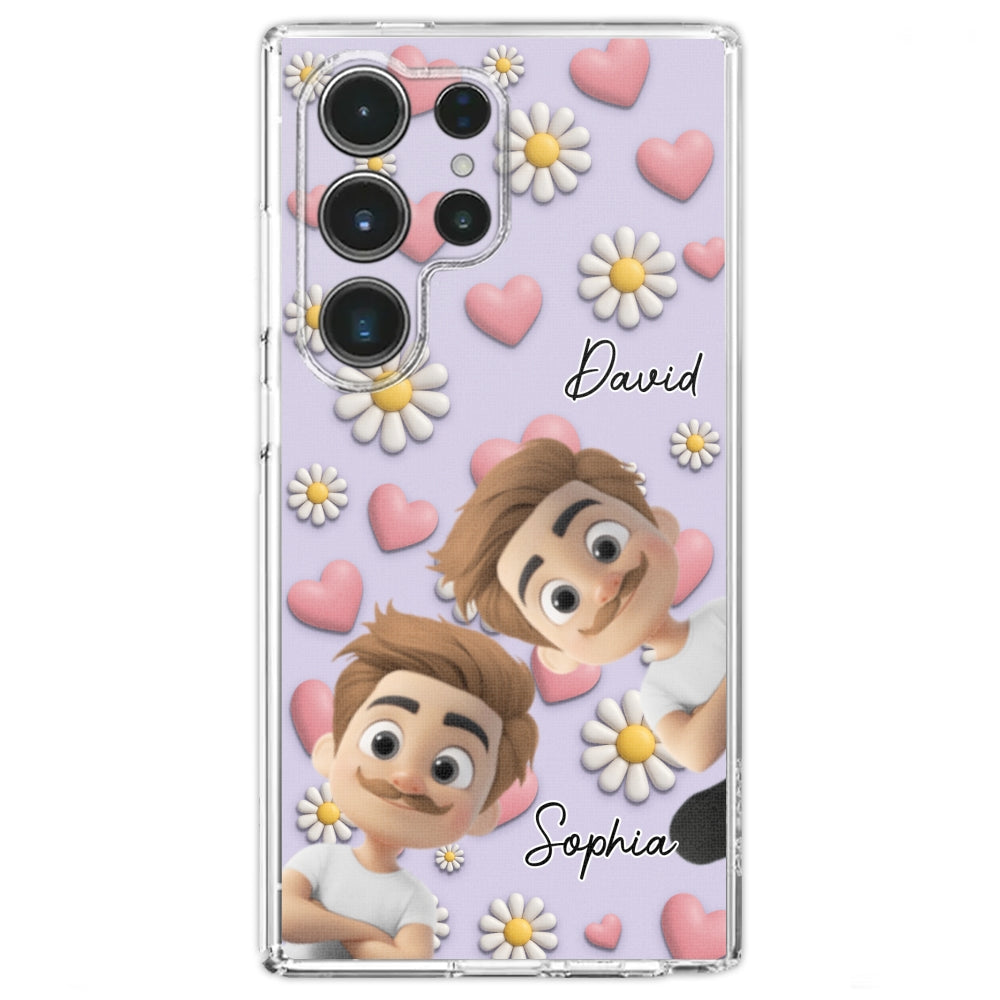 Grandkids Over Everything - Personalized Custom 3D Effect Phone Case