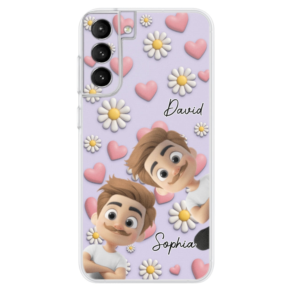 Grandkids Over Everything - Personalized Custom 3D Effect Phone Case