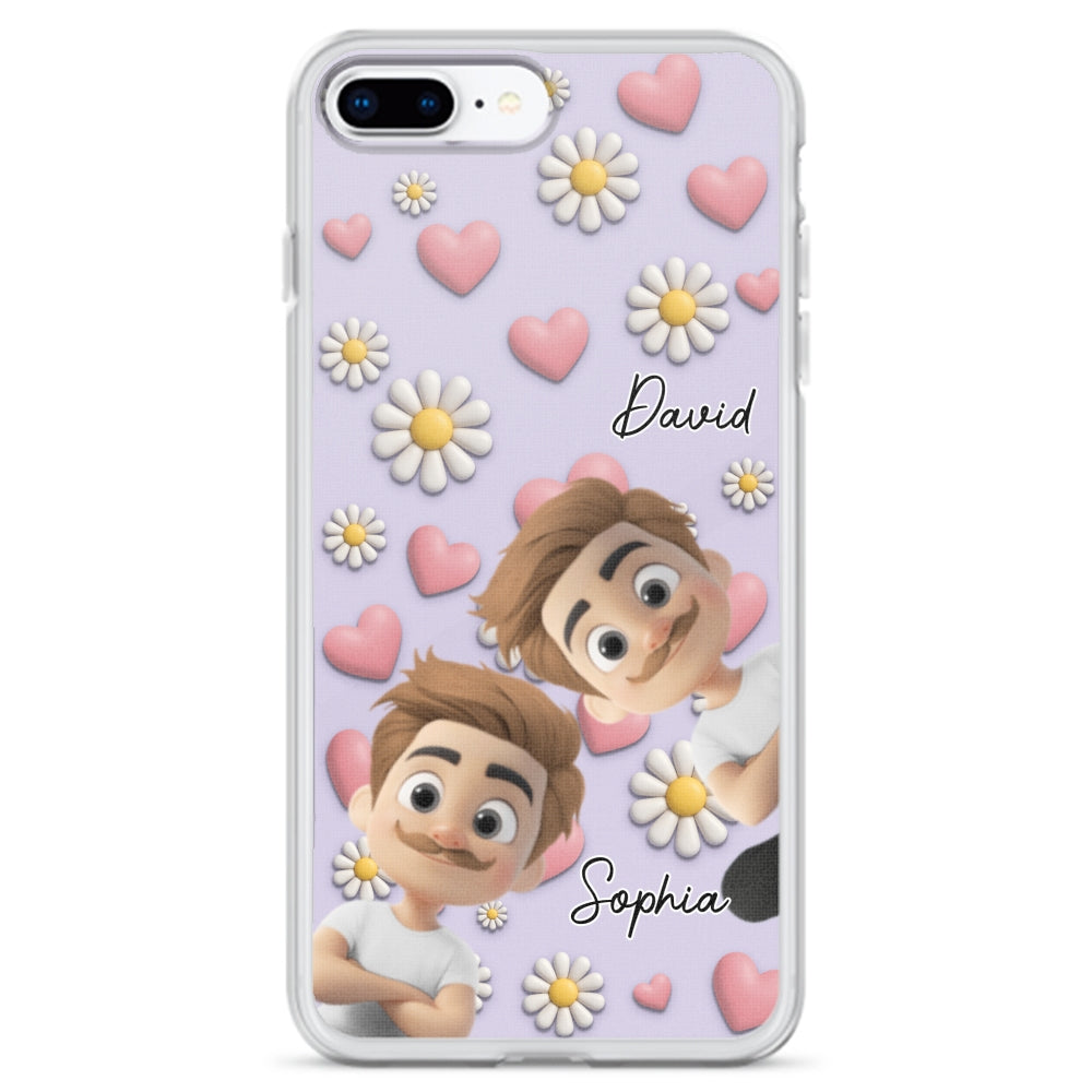 Grandkids Over Everything - Personalized Custom 3D Effect Phone Case