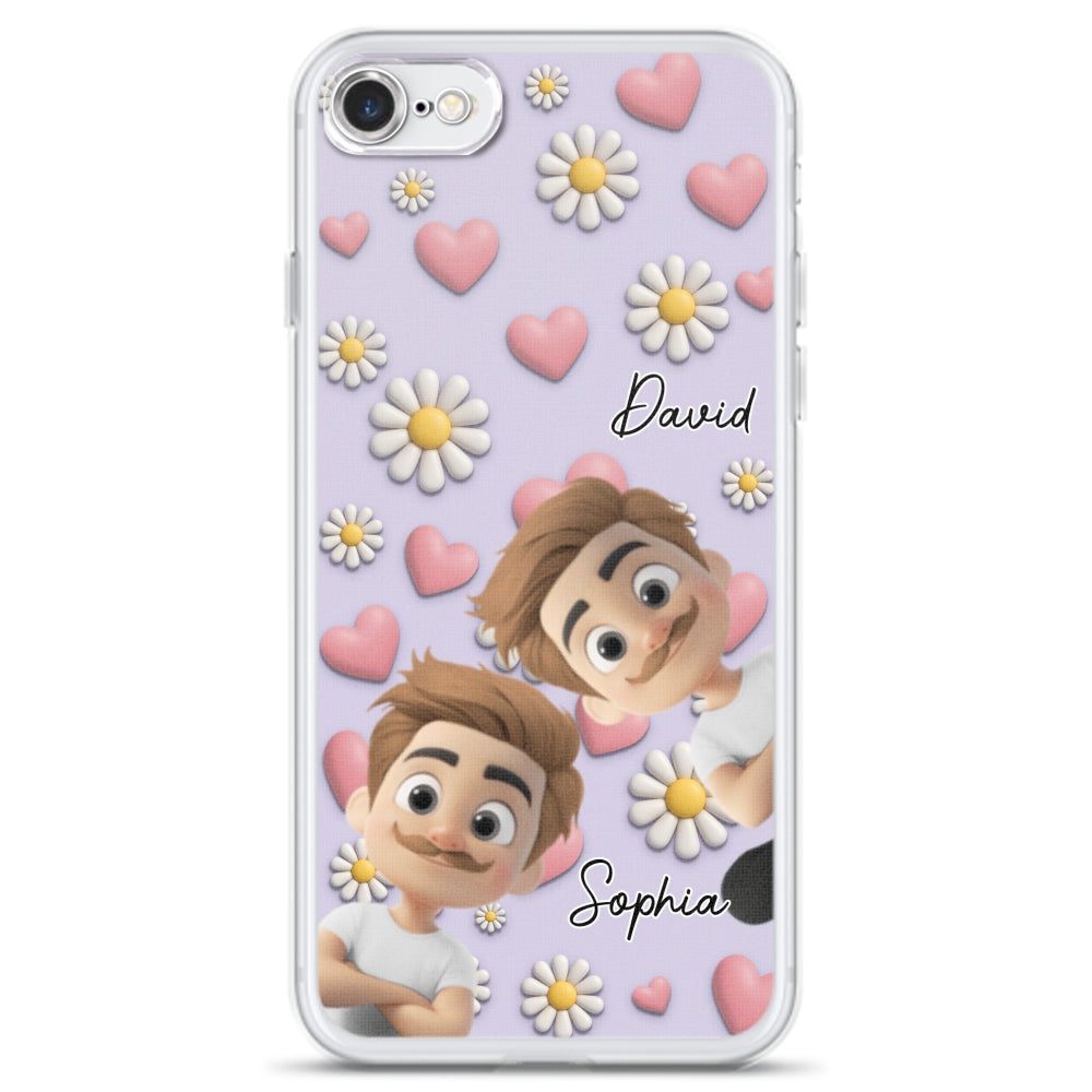 Grandkids Over Everything - Personalized Custom 3D Effect Phone Case