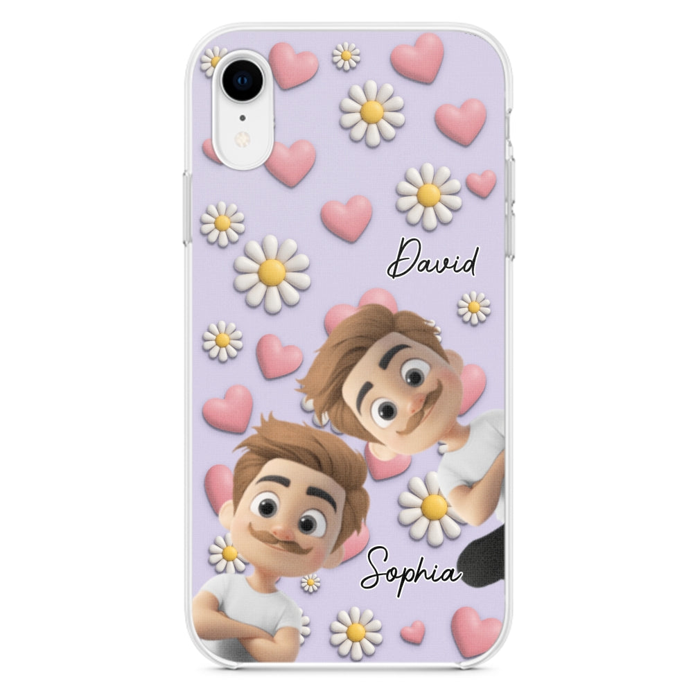 Grandkids Over Everything - Personalized Custom 3D Effect Phone Case