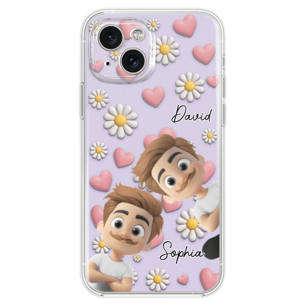 Grandkids Over Everything - Personalized Custom 3D Effect Phone Case