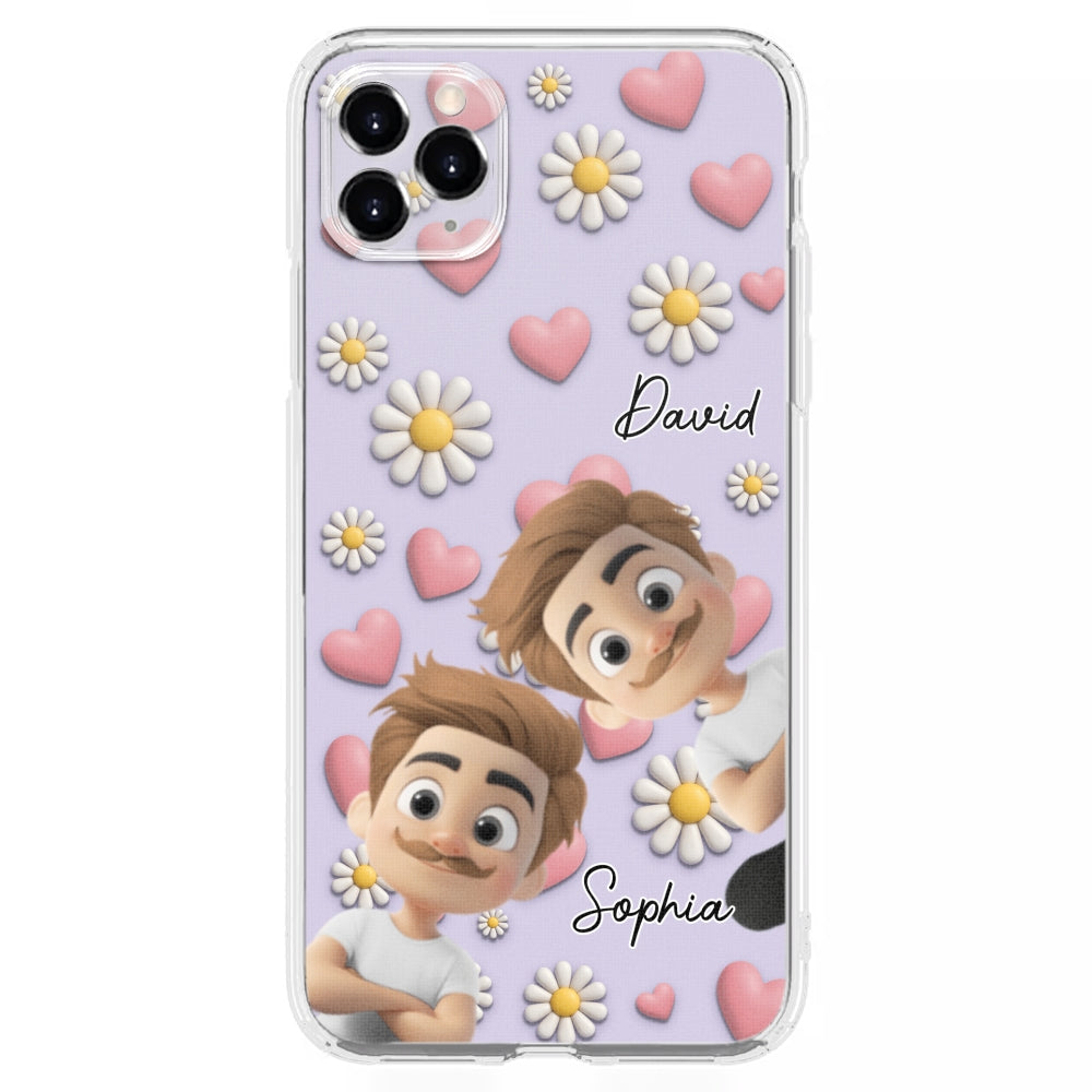 Grandkids Over Everything - Personalized Custom 3D Effect Phone Case