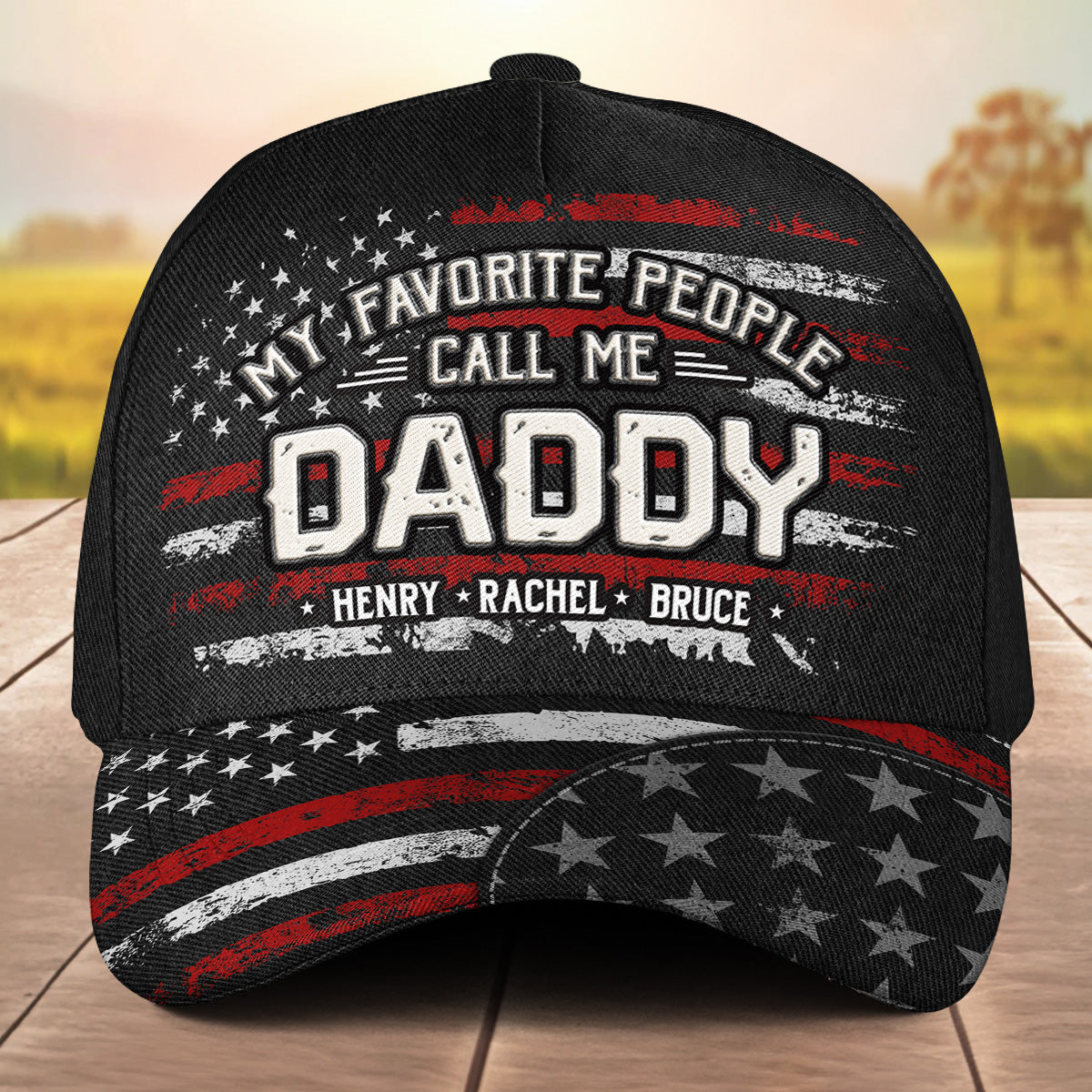 Favorite People - Personalized Custom Classic Cap