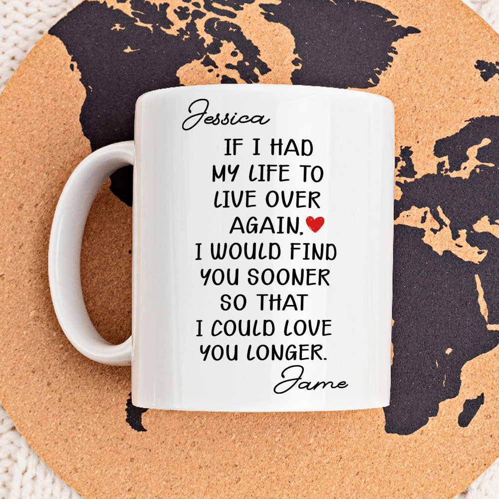 Forever Grateful For Your Love - Personalized Custom Coffee Mug