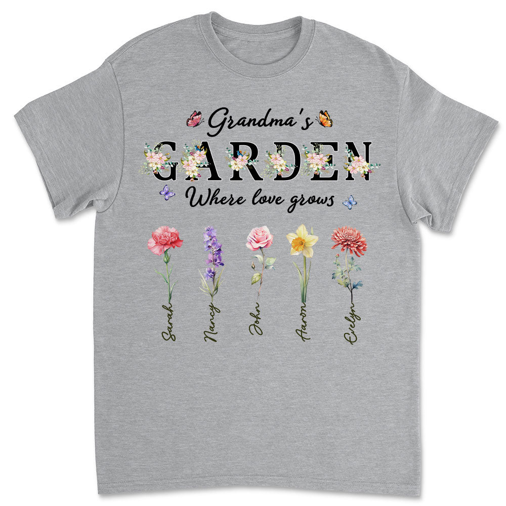 Grandma Garden - Personalized Custom Shirt