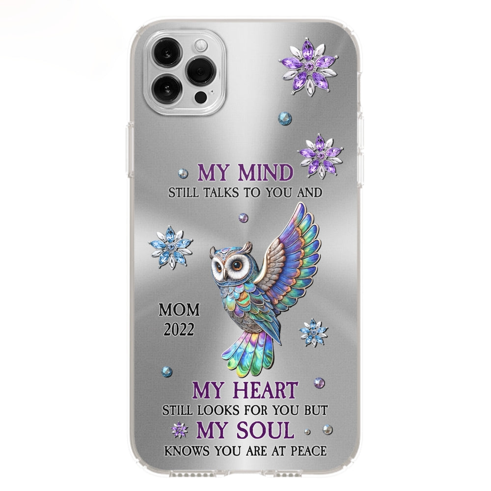 Owl My Mind My Heart My Soul - Personalized Custom Phone Case
