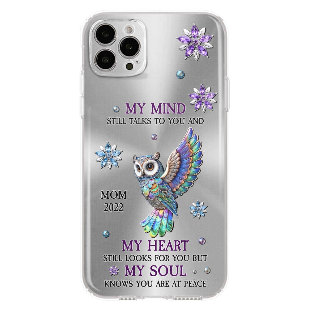 Owl My Mind My Heart My Soul - Personalized Custom Phone Case