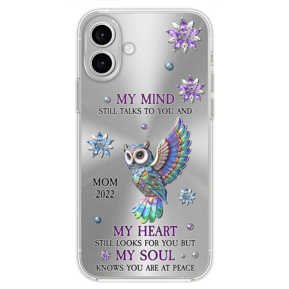 Owl My Mind My Heart My Soul - Personalized Custom Phone Case