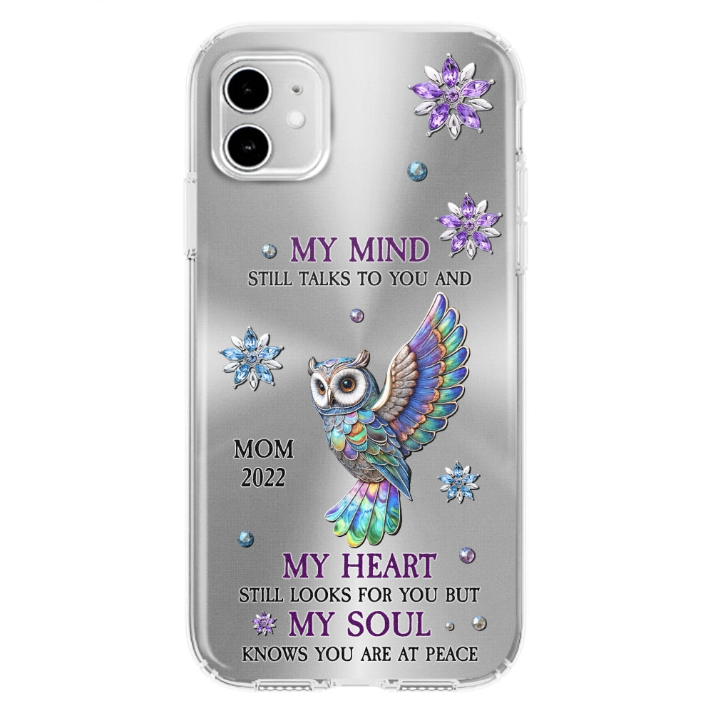 Owl My Mind My Heart My Soul - Personalized Custom Phone Case
