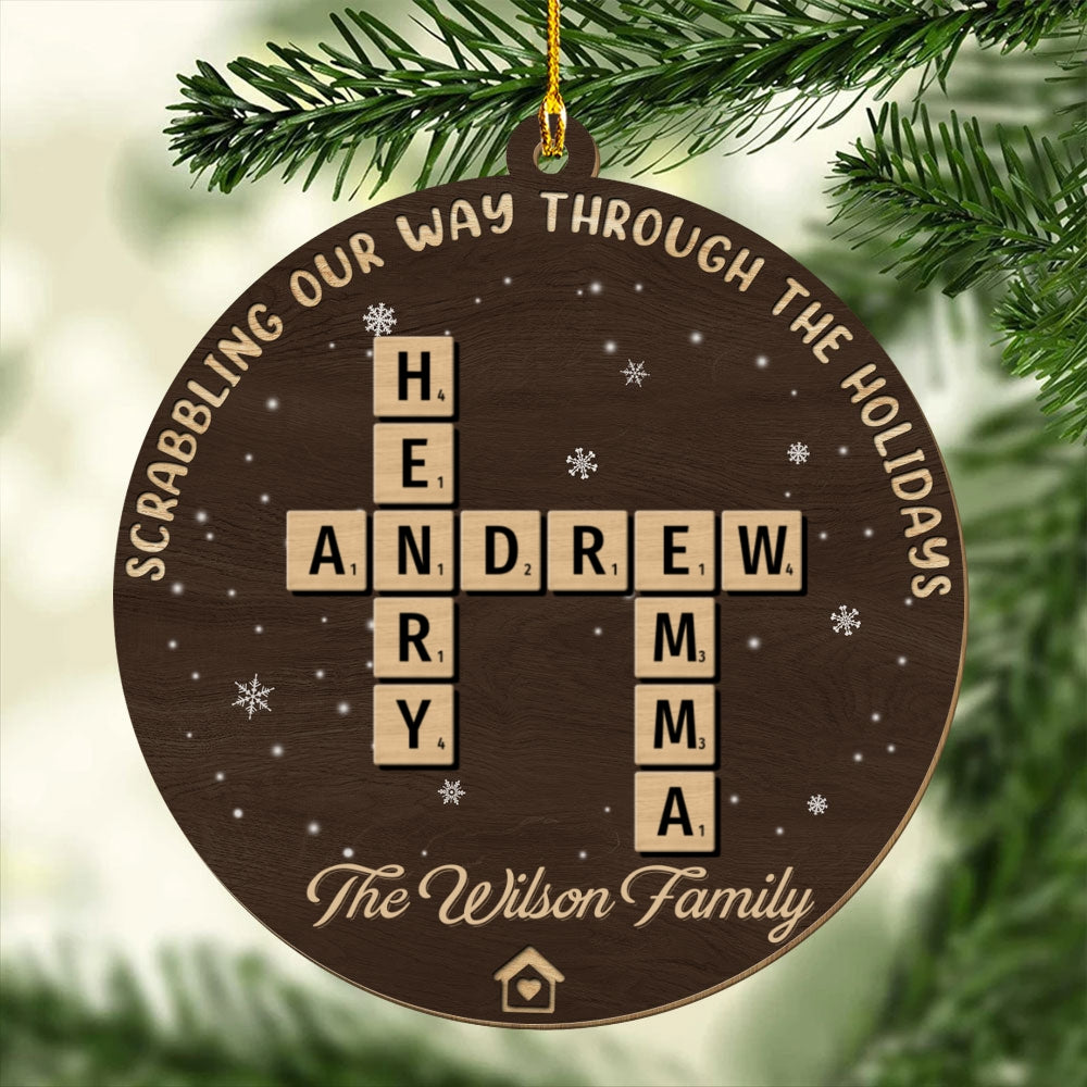 The Best Part Of Christmas - Personalized Custom Wood Ornament