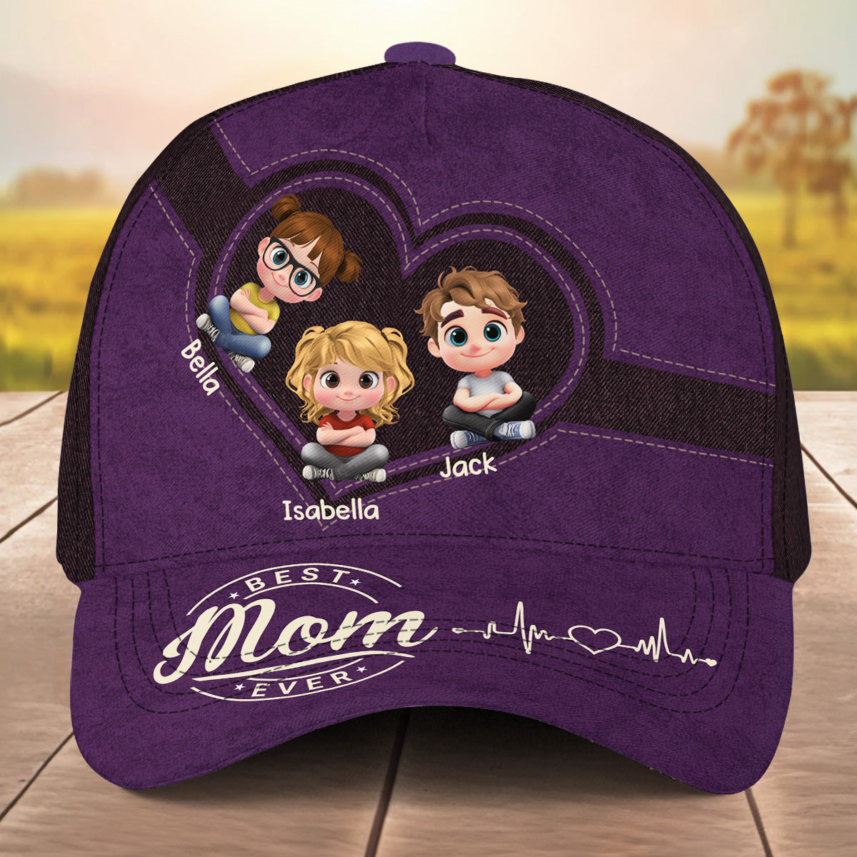 Best Mom Always Loving And Strong - Personalized Custom Classic Cap