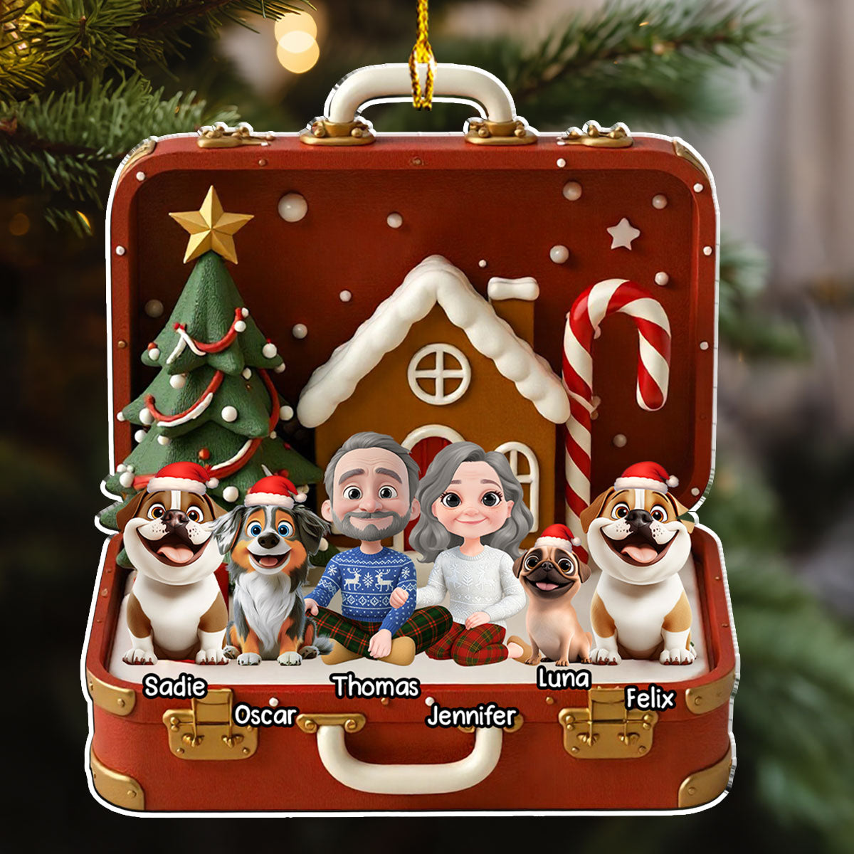 Our Christmas - Personalized Custom Acrylic Ornament