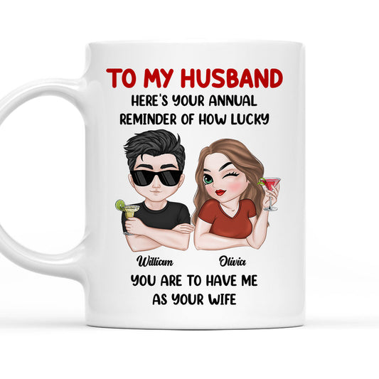Your Annual Reminder - Personalized Custom Coffee Mug