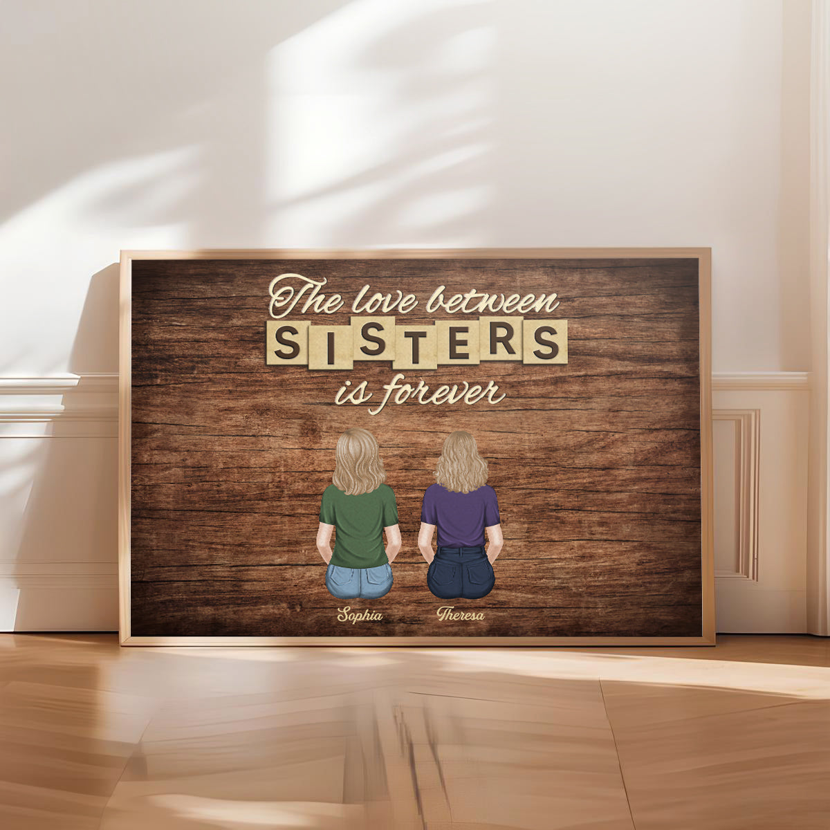 Brothers & Sisters Forever - Personalized Custom Poster