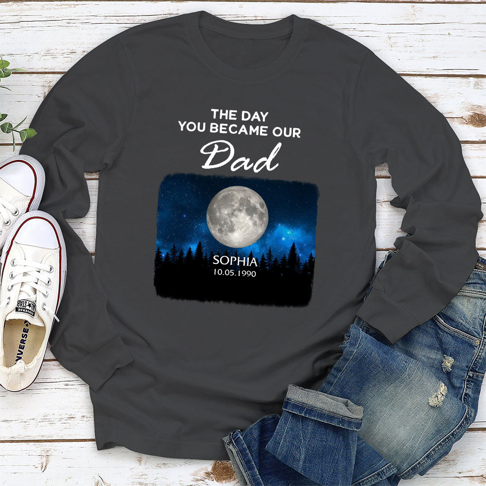 The Day You Become My World - Personalized Custom Shirt