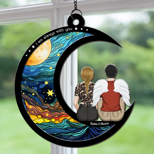 I Am Always With You - Personalized Custom Suncatcher