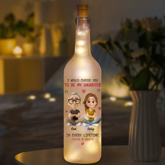 Always Choose You - Personalized Custom Bottle Lamp