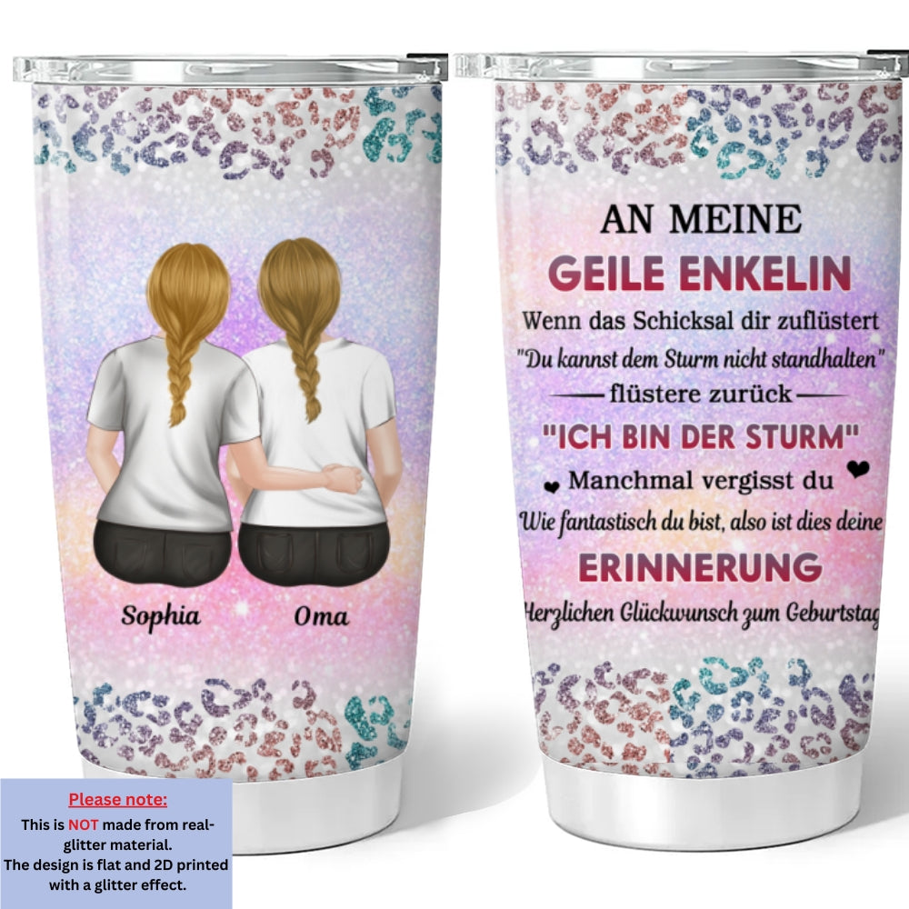 Von Mama an Geile Tochter - Personalisierter Becher