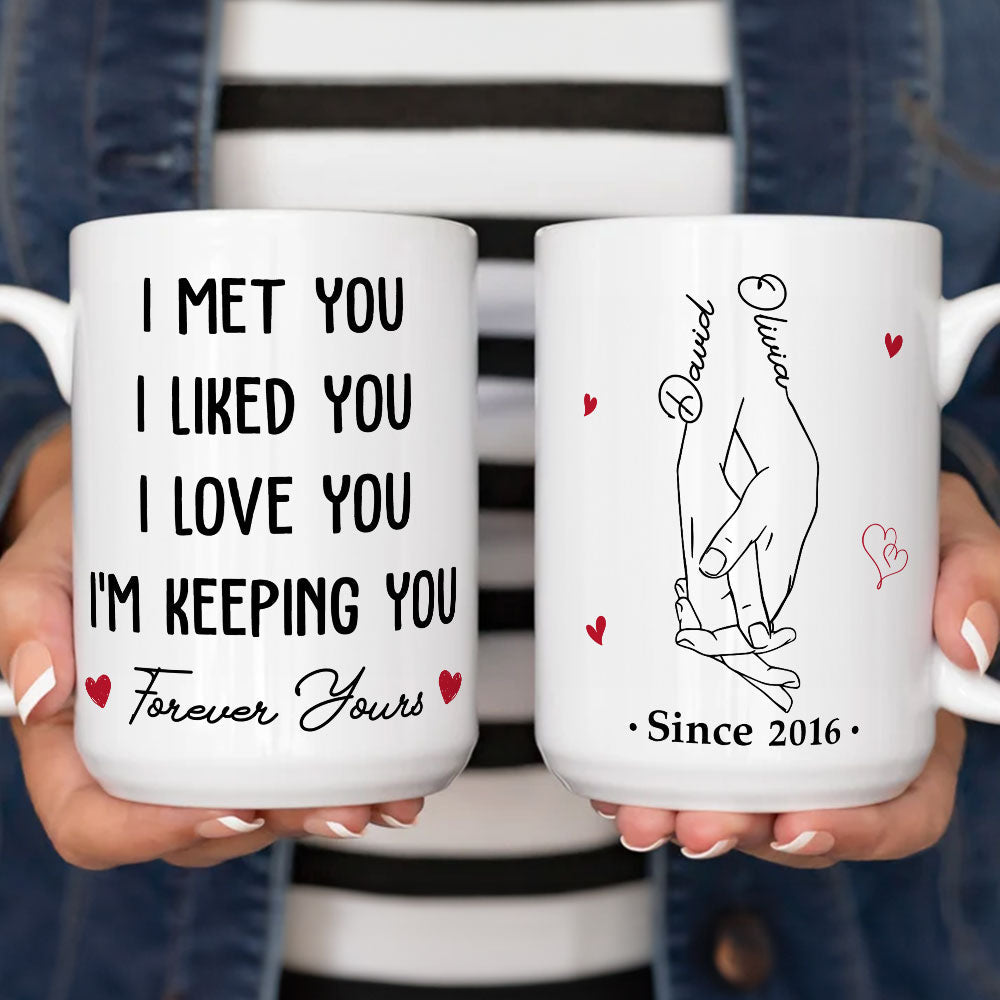 Since I Love You - Personalized Custom Coffee Mug