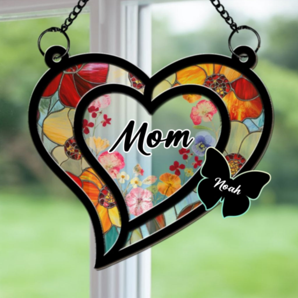 A Suncatcher of Love - Personalized Custom Suncatcher
