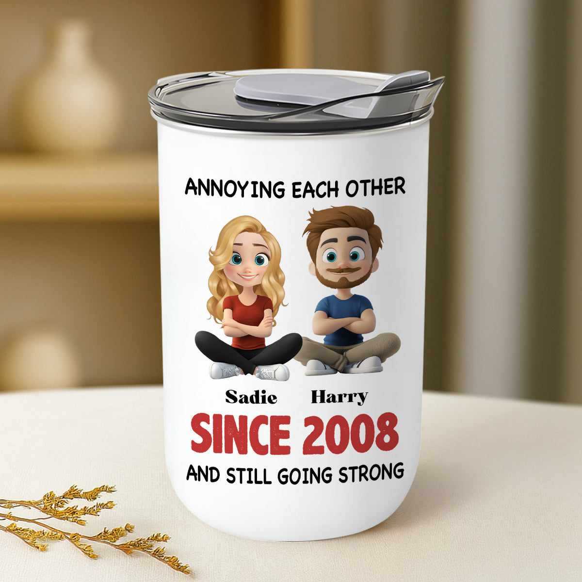 Together Forever - Personalized Custom 10oz Tumbler