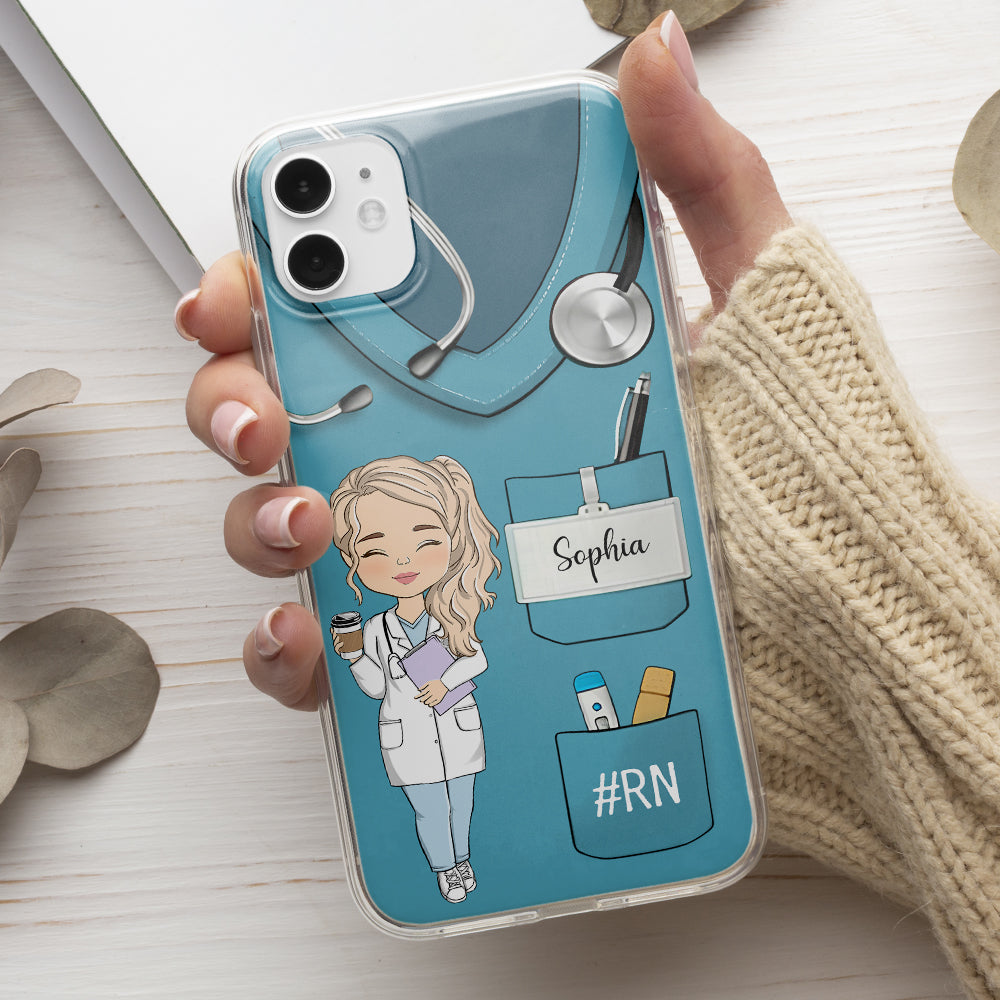 Be The Nurse You Would Want As A Patient  - Personalized Custom Phone Case