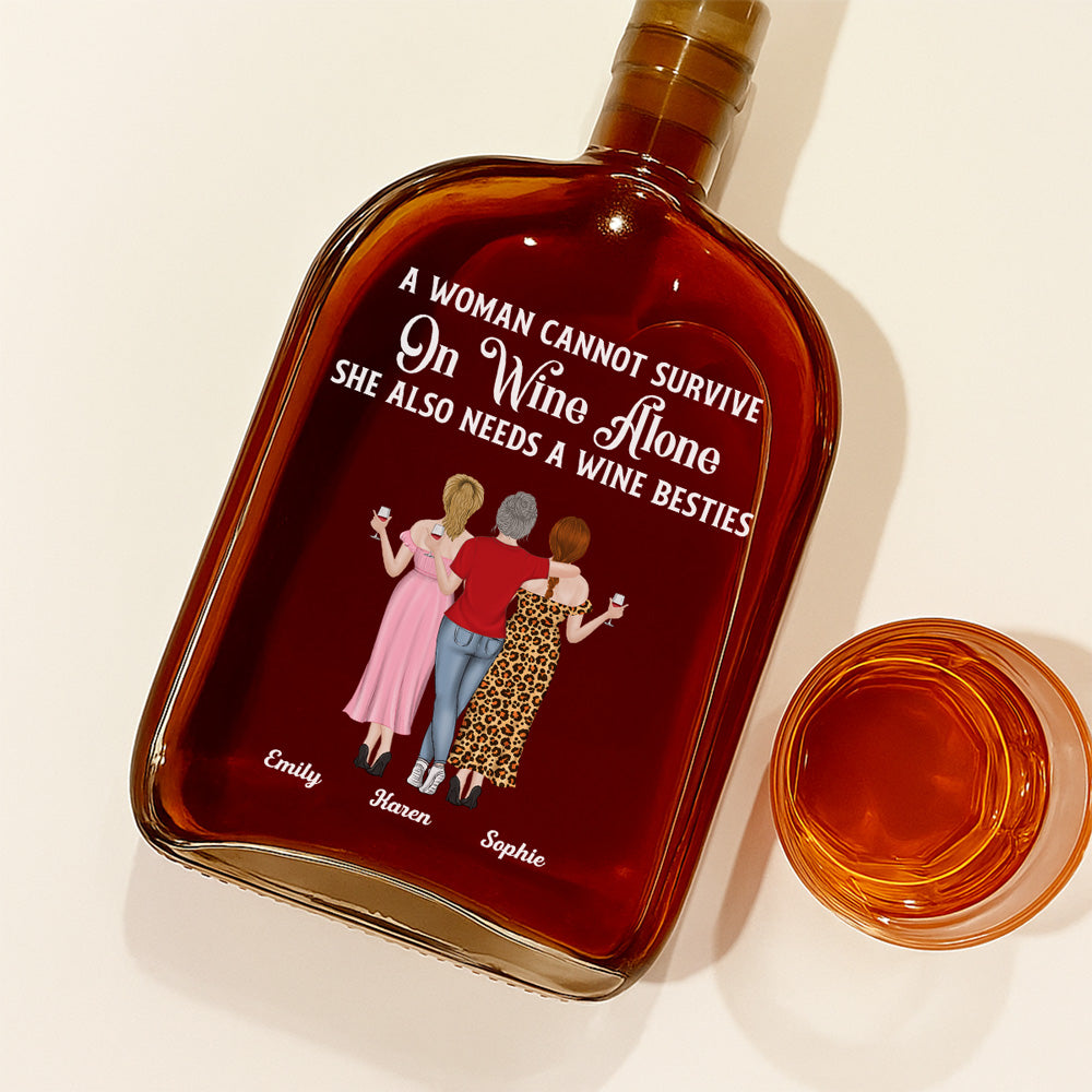 Wine Besties - Personalized Custom Spirits Decanter