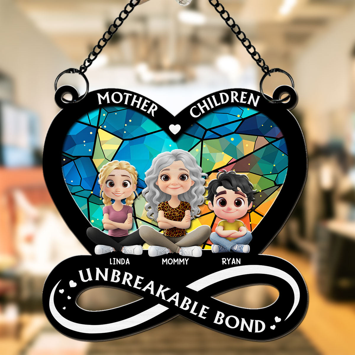 Unbreakable Bond - Personalized Custom Suncatcher