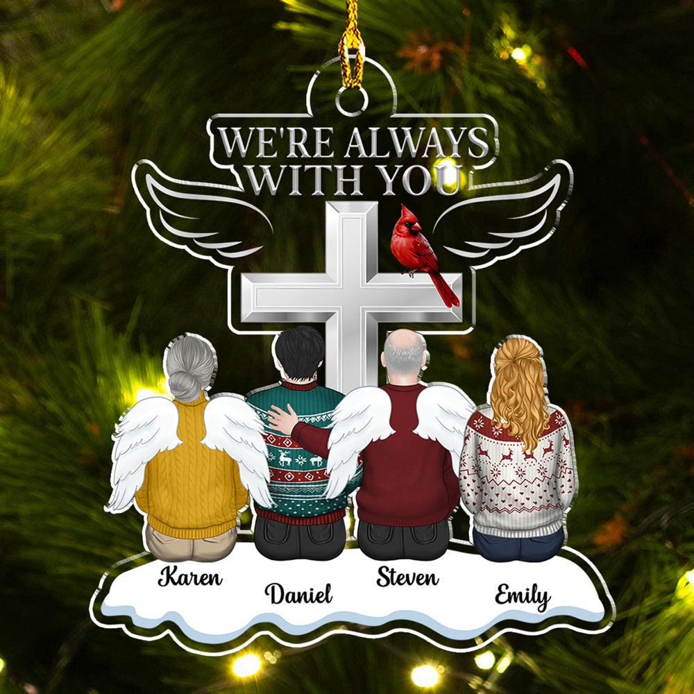 Always With You - Personalized Custom Acrylic Ornament