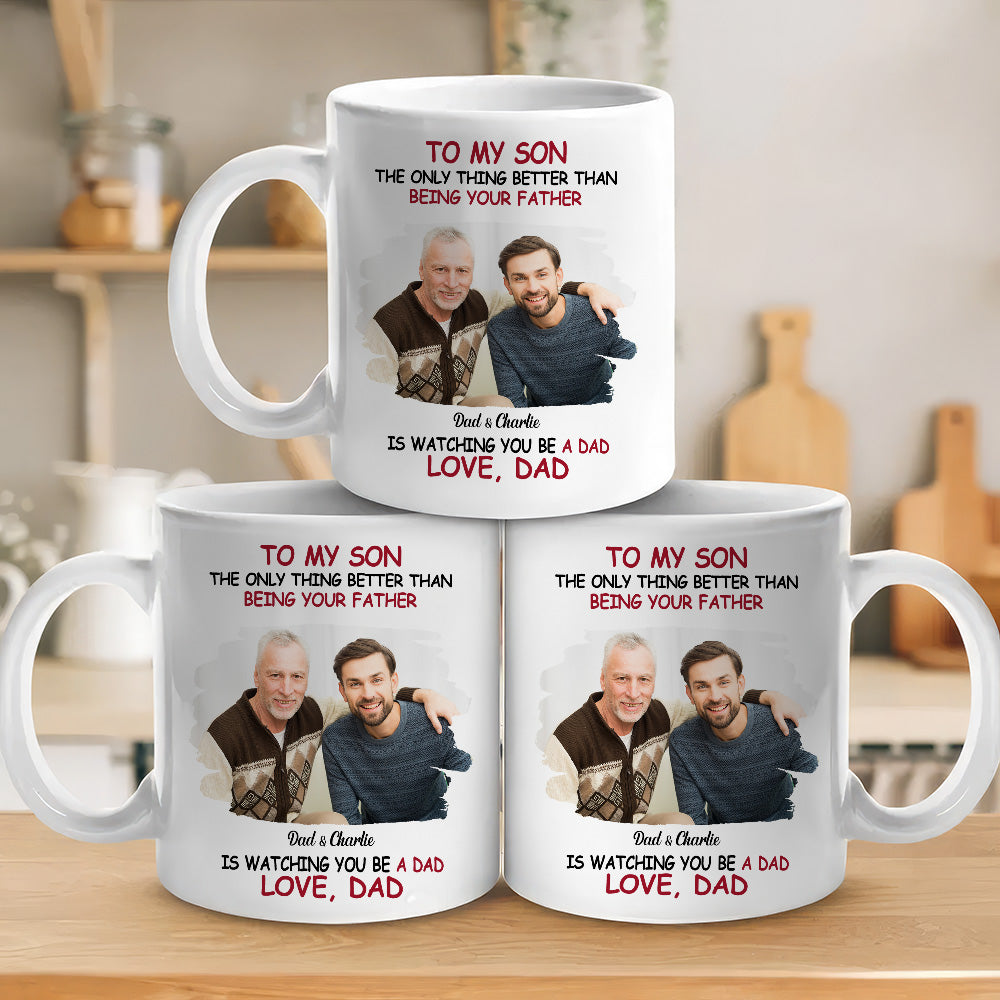 We Are Proud Of You Photo - Personalized Custom Coffee Mug
