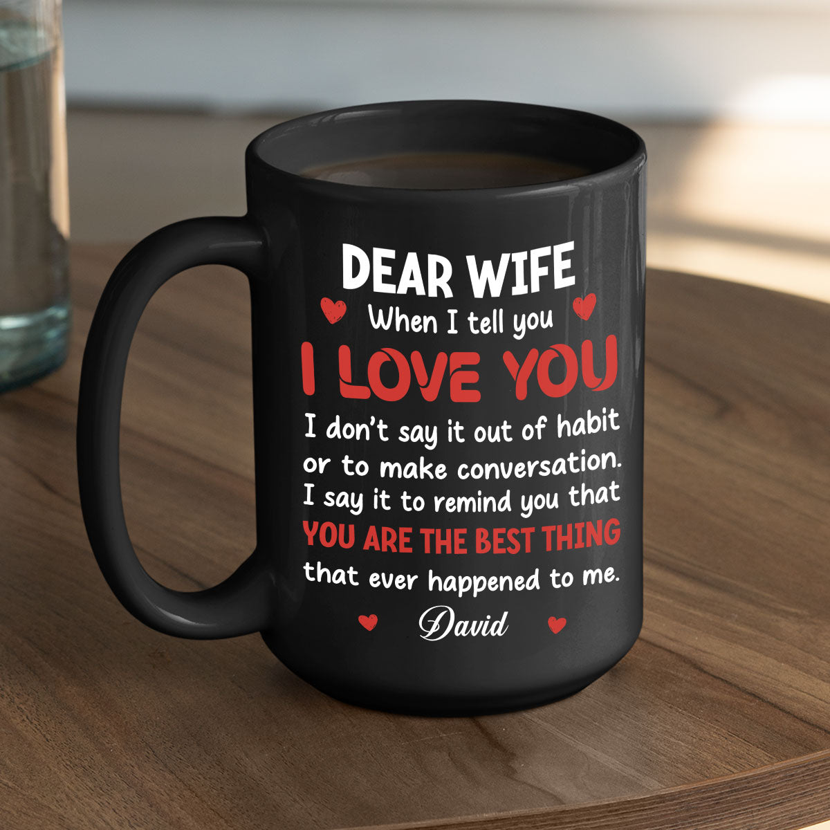 You Are Best Thing About Me - Personalized Custom Coffee Mug