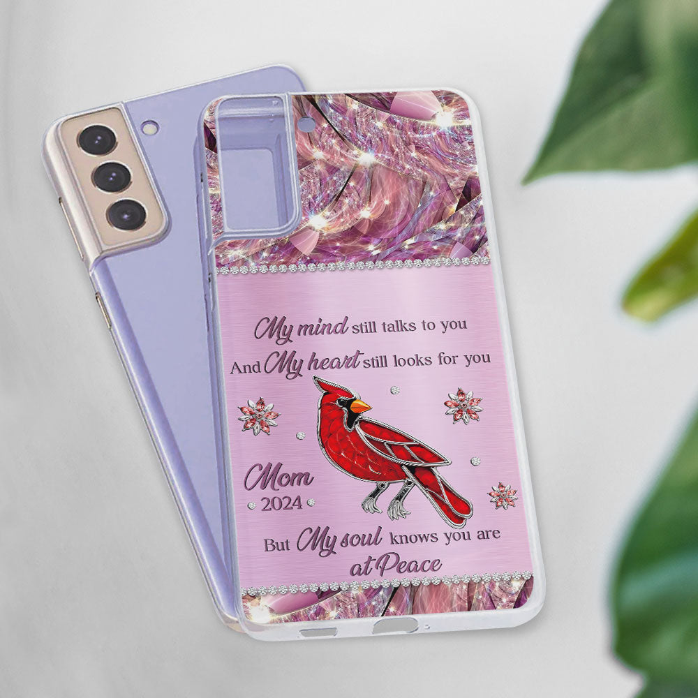My Soul Knows You Are At Peace - Personalized Custom Phone Case